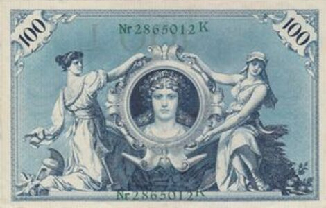 100 Mark — duas alegorias