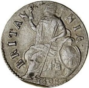 Britannia — meio penny